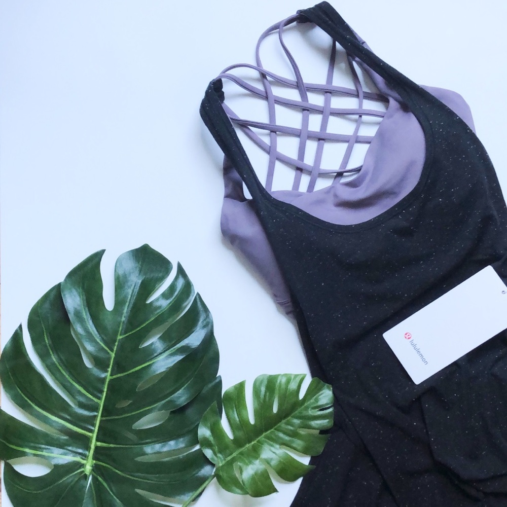 Lululemon bra and tank combo